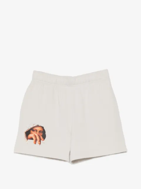 Melt graphic-print shorts