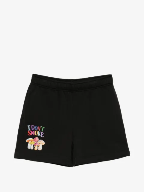 Melt graphic-print shorts