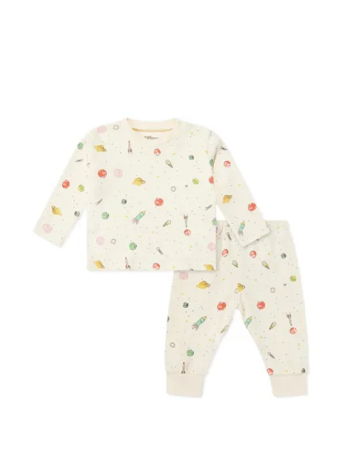 TIFFANY KIDS space-print trousers set