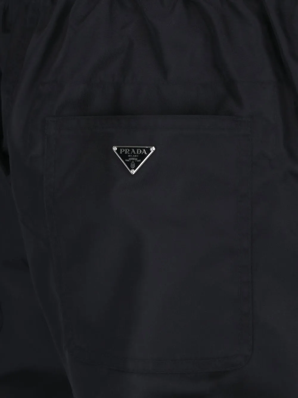 Prada Trainingsbroek met logo-detail Zwart