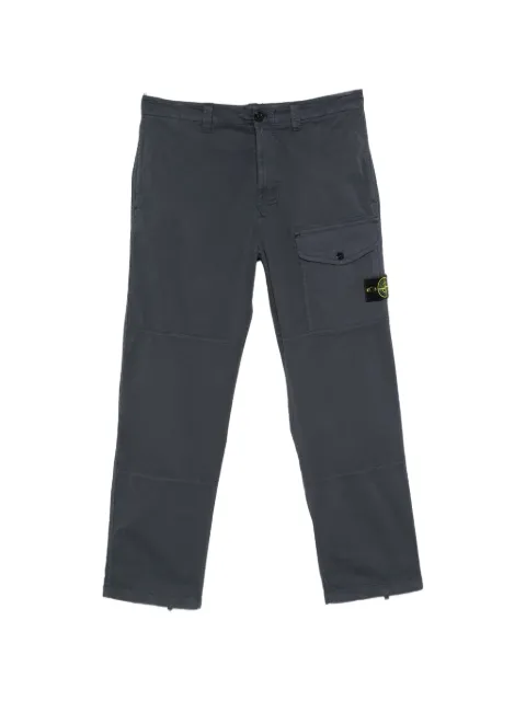 Stone Island logo-patch cargo pants
