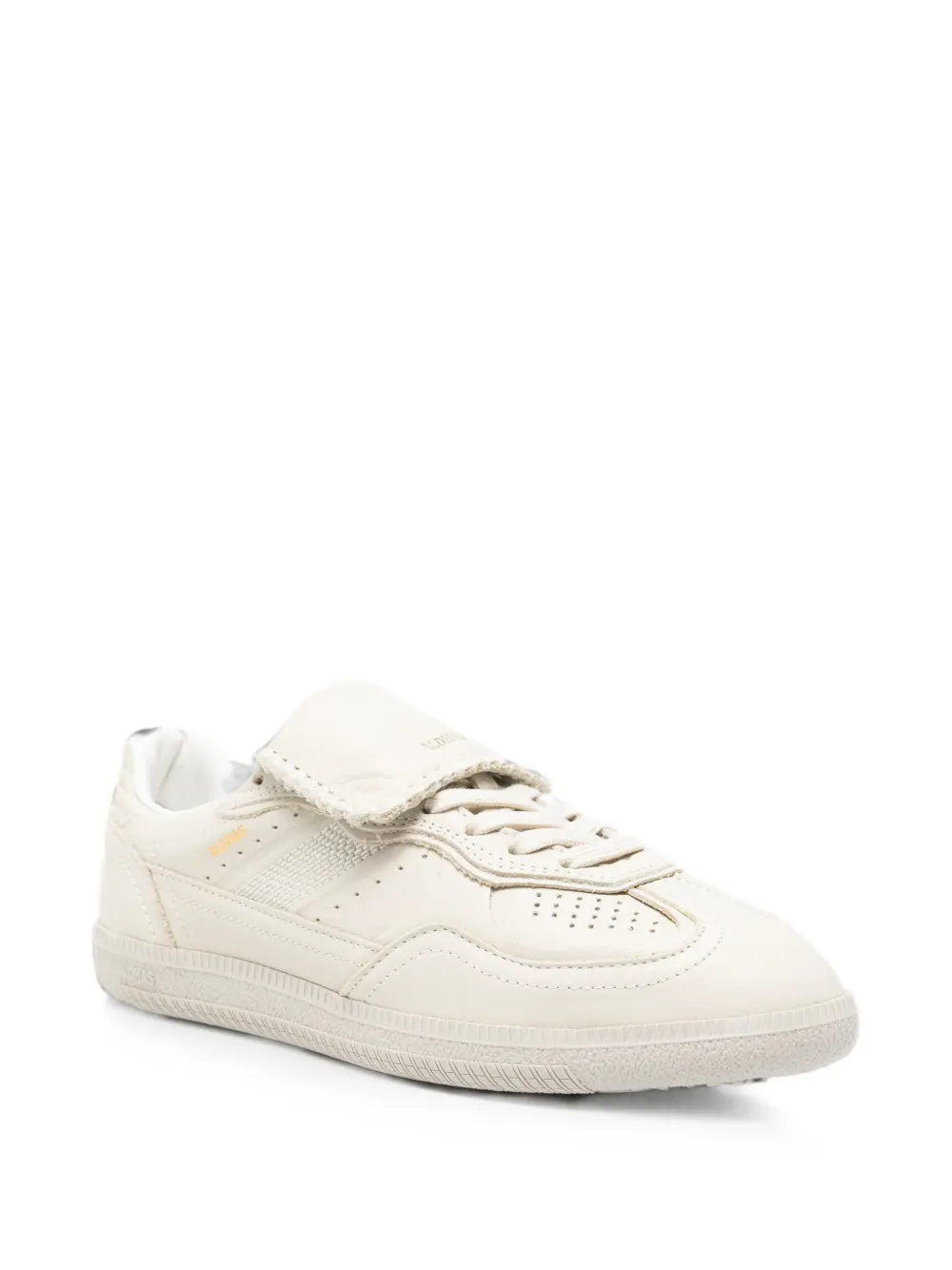 ALOHAS foldover-tongue leather sneakers Beige