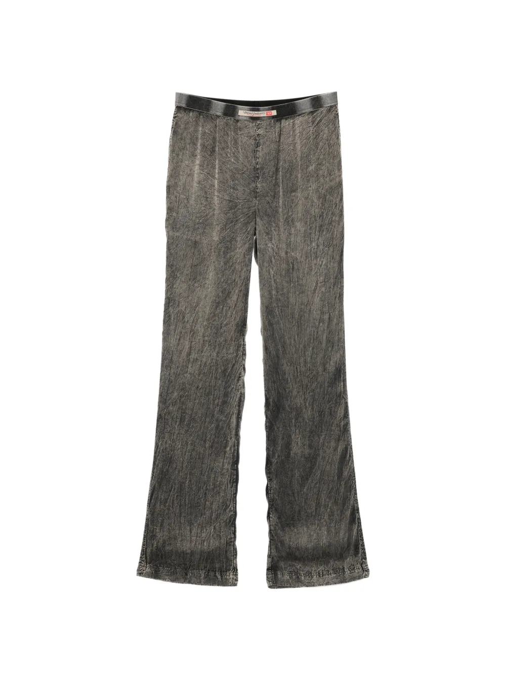 Diesel Yuna elasticated-waistband trousers - Grigio