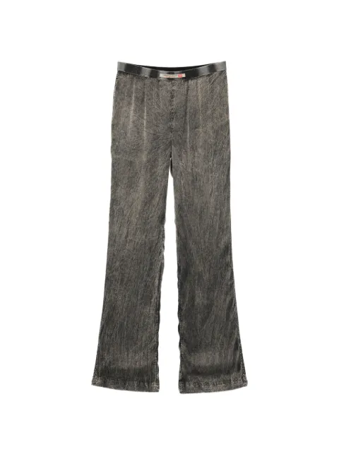 Diesel pantalones Yuna con cinturilla elástica