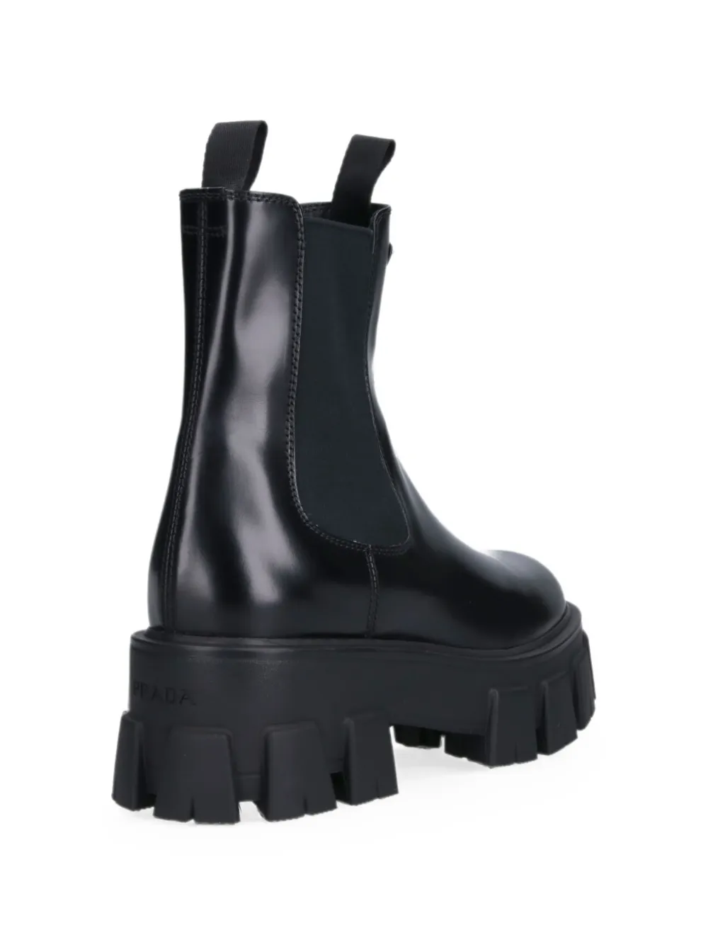 Prada Monolith chelsea boots Zwart