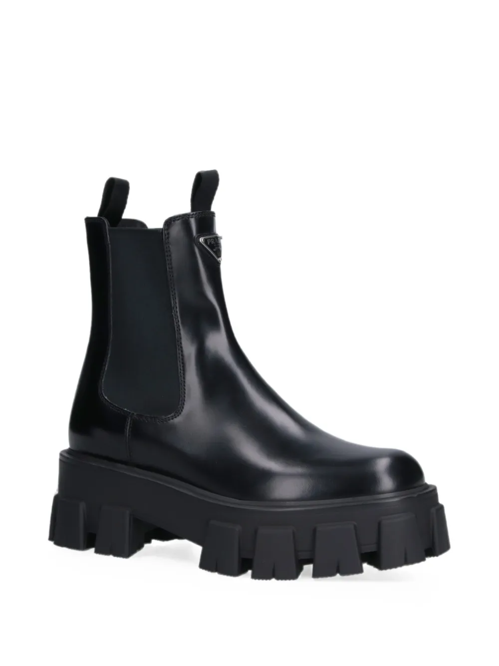 Prada Monolith chelsea boots Zwart