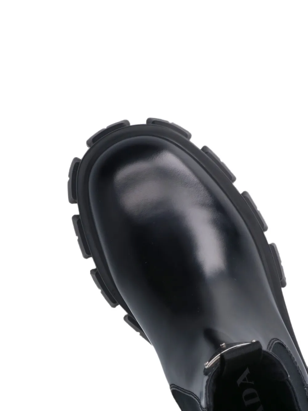 Prada Monolith chelsea boots Zwart