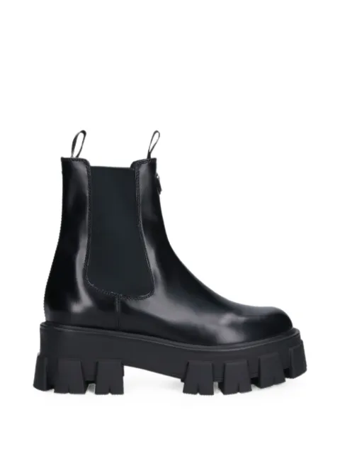 Prada Stivali Chelsea Monolith