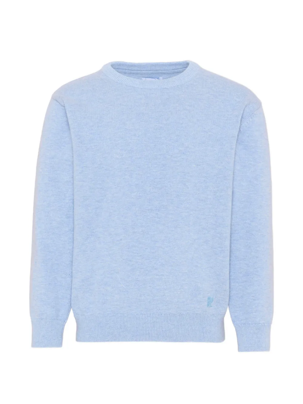 Mayoral crew-neck cotton sweater - Blu