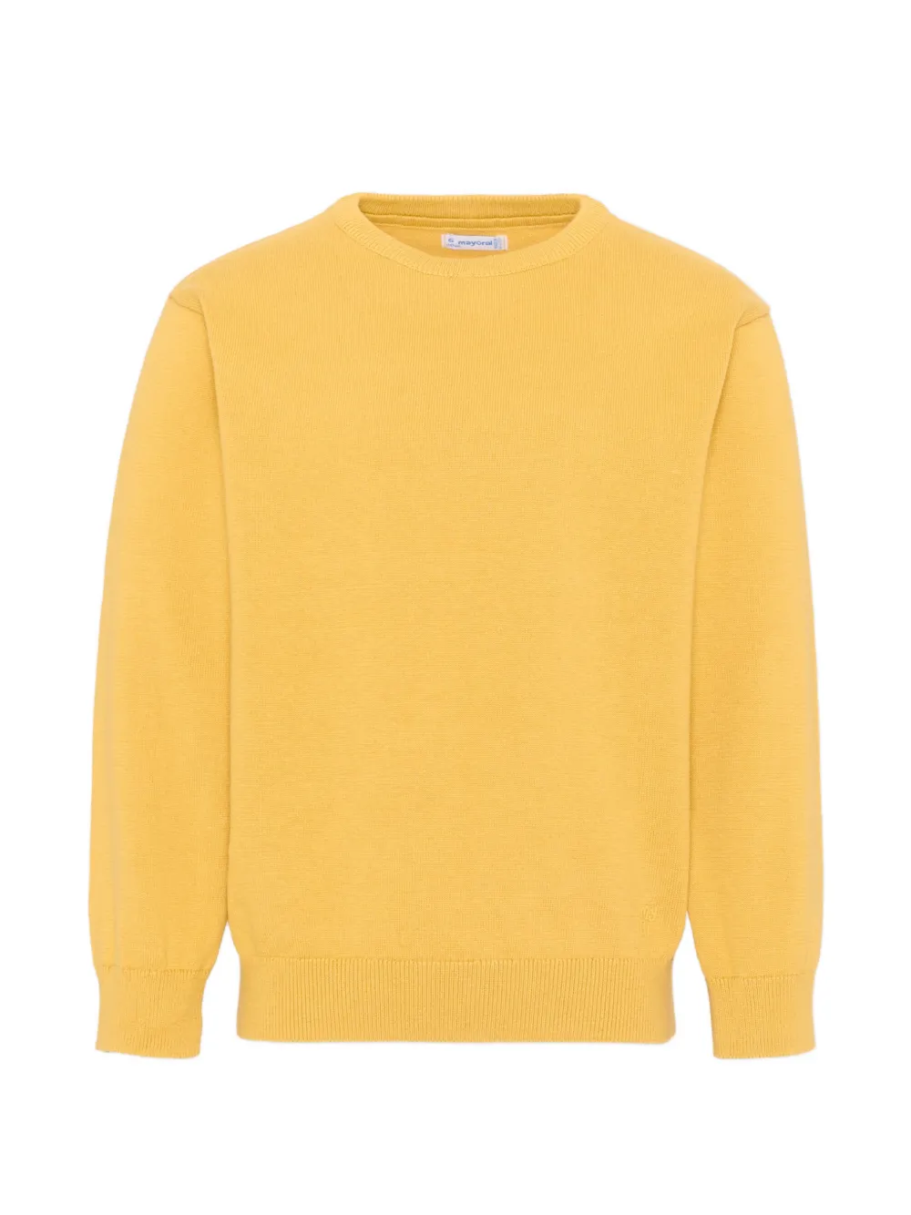 Mayoral crew-neck sweater - Giallo