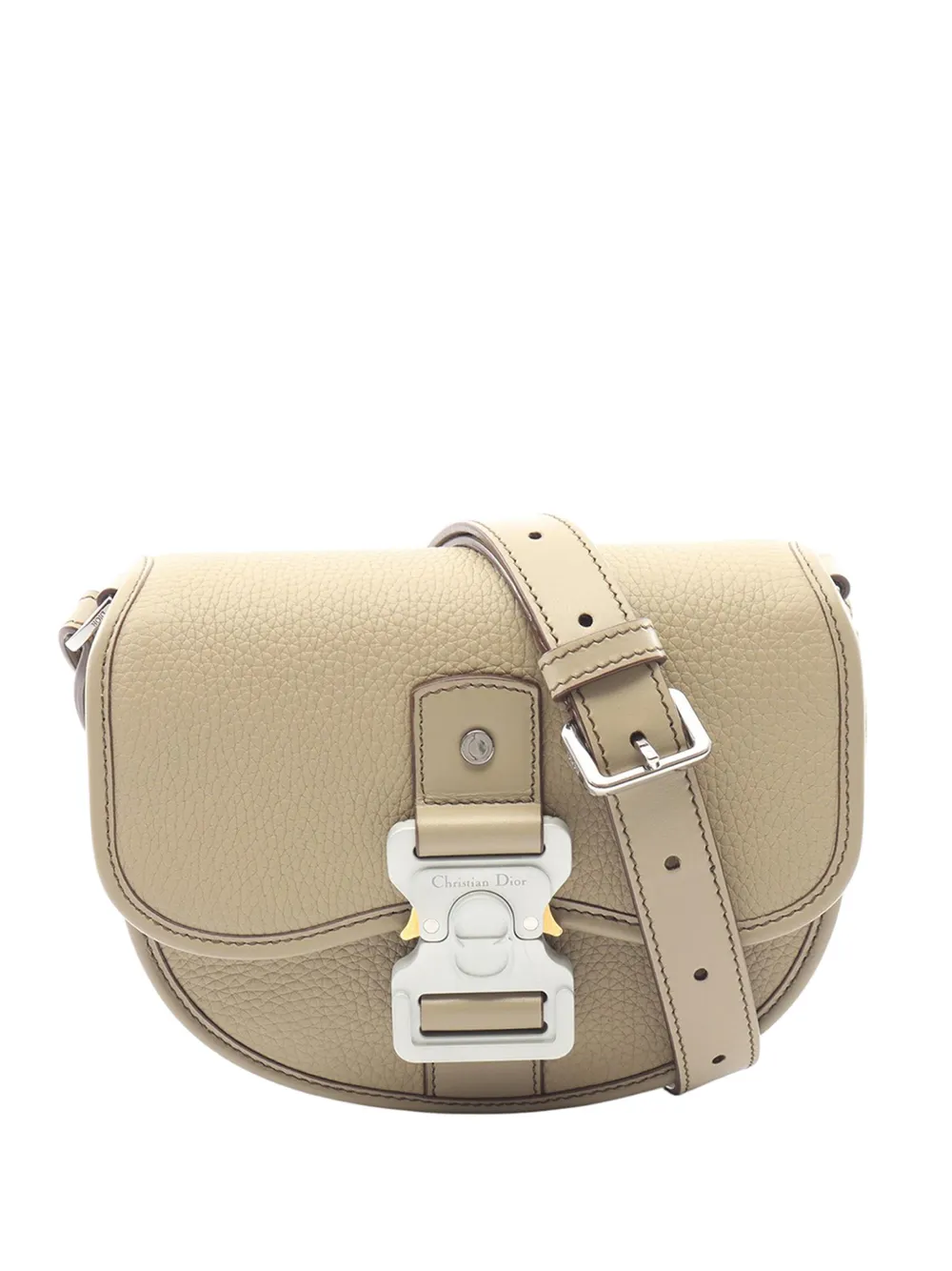 Christian Dior Pre-Owned Borsa a tracolla Gallop mini in pelle 2000-2026 - Toni neutri