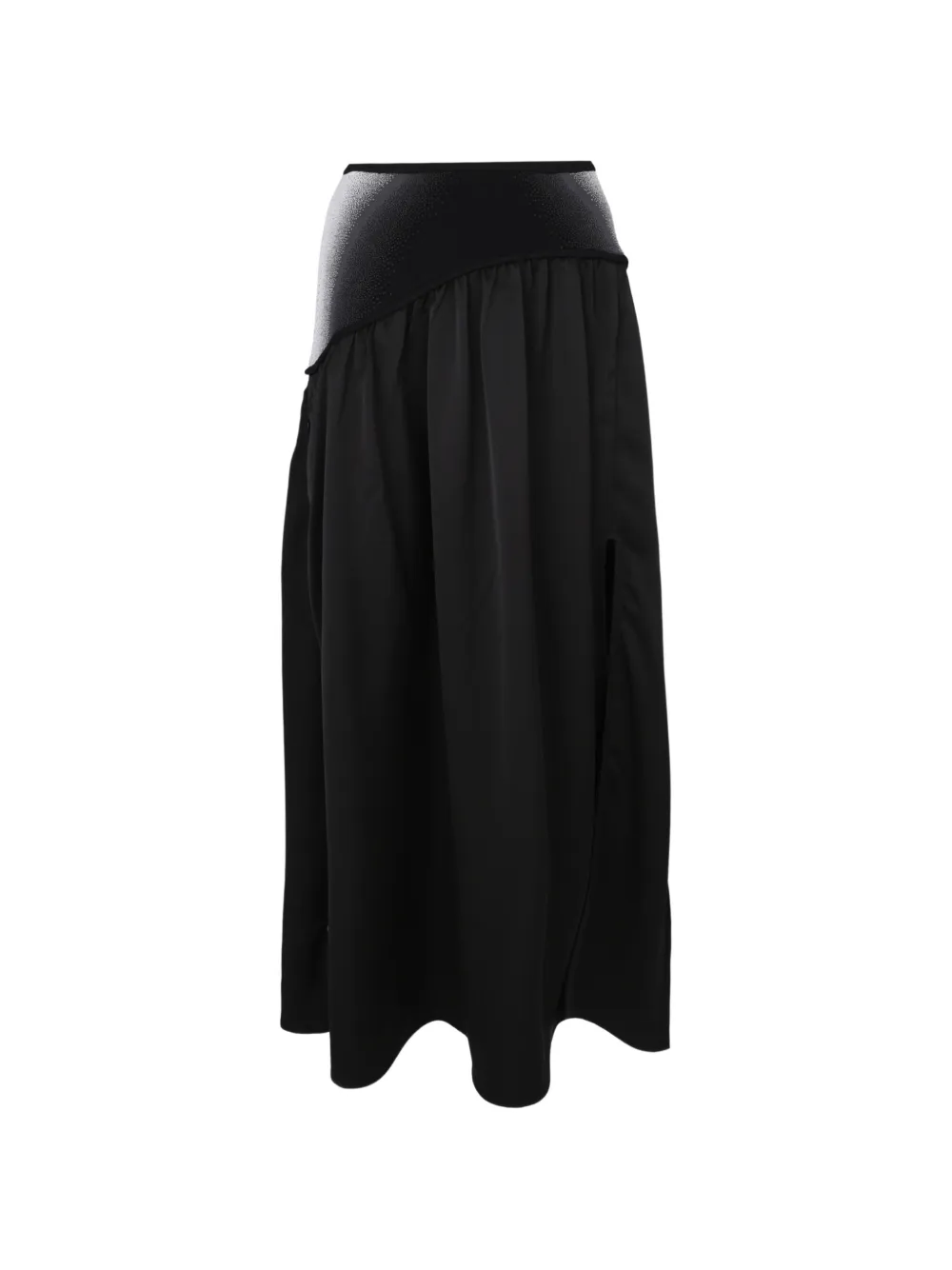 Ph5 Ayu Side-slit Long Skirt In Black