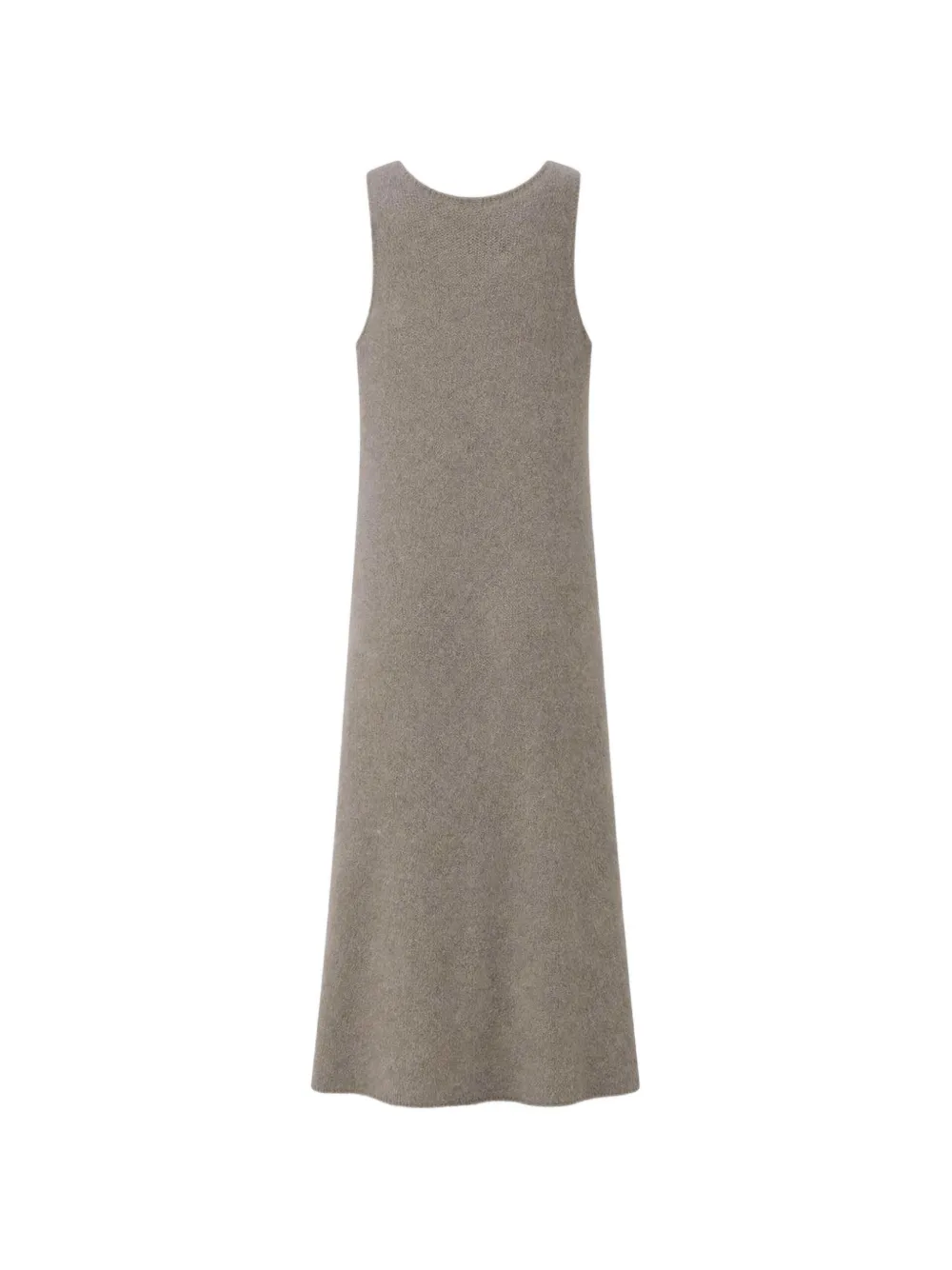 RETORI brushed cashmere maxi dress - Grey