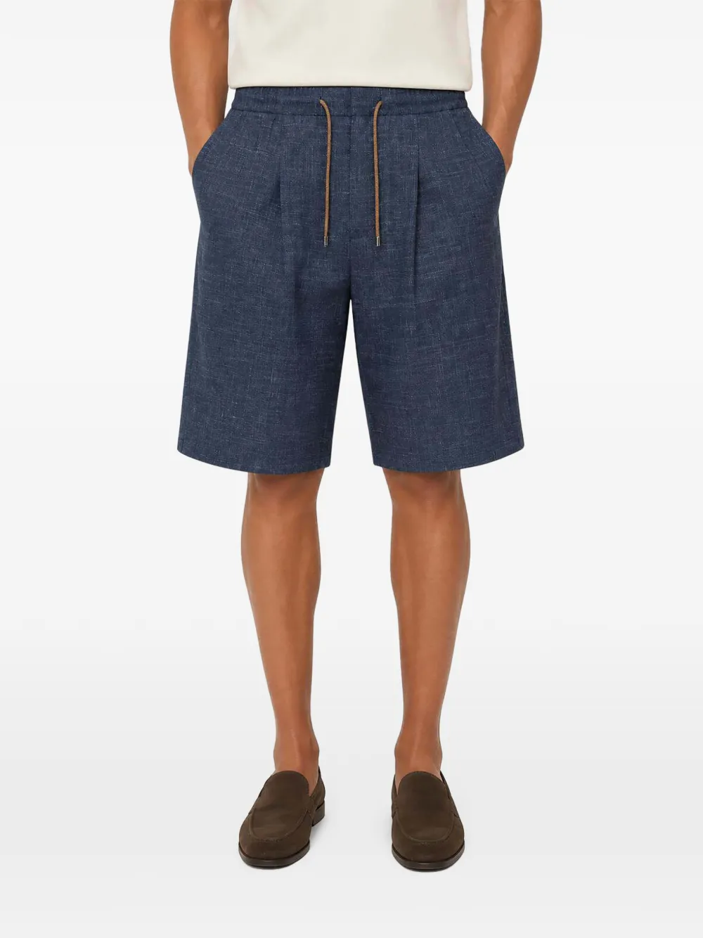 RETORI Shorts met trekkoord Blauw