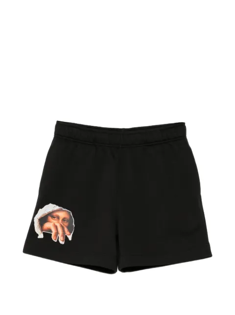 Melt graphic-print shorts