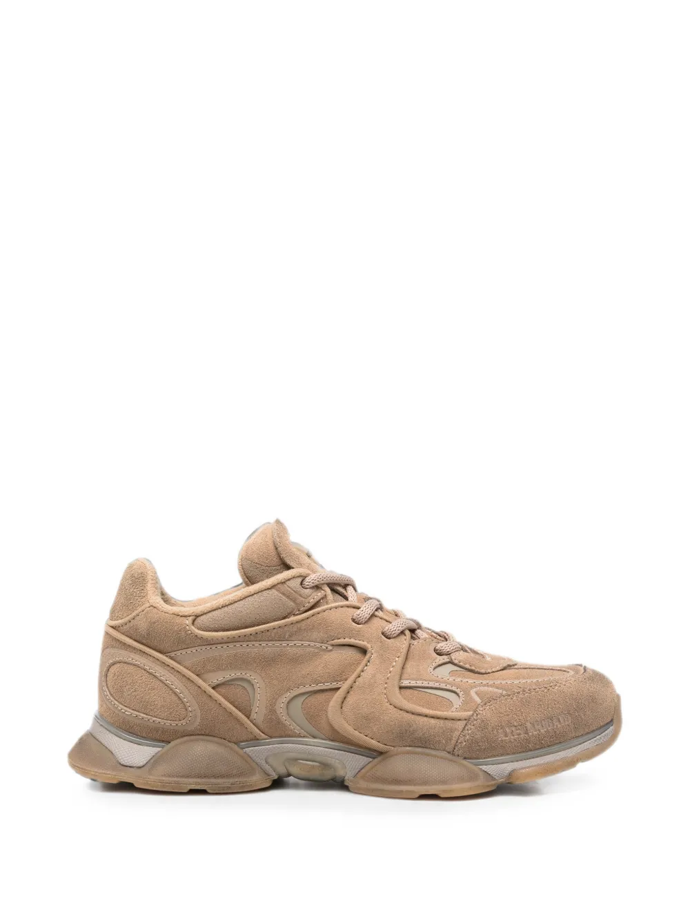 Axel Arigato panelled suede sneakers Beige