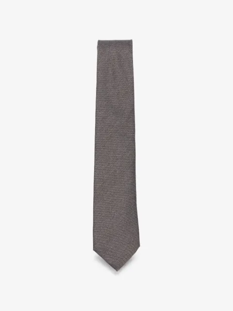Canali textured silk tie