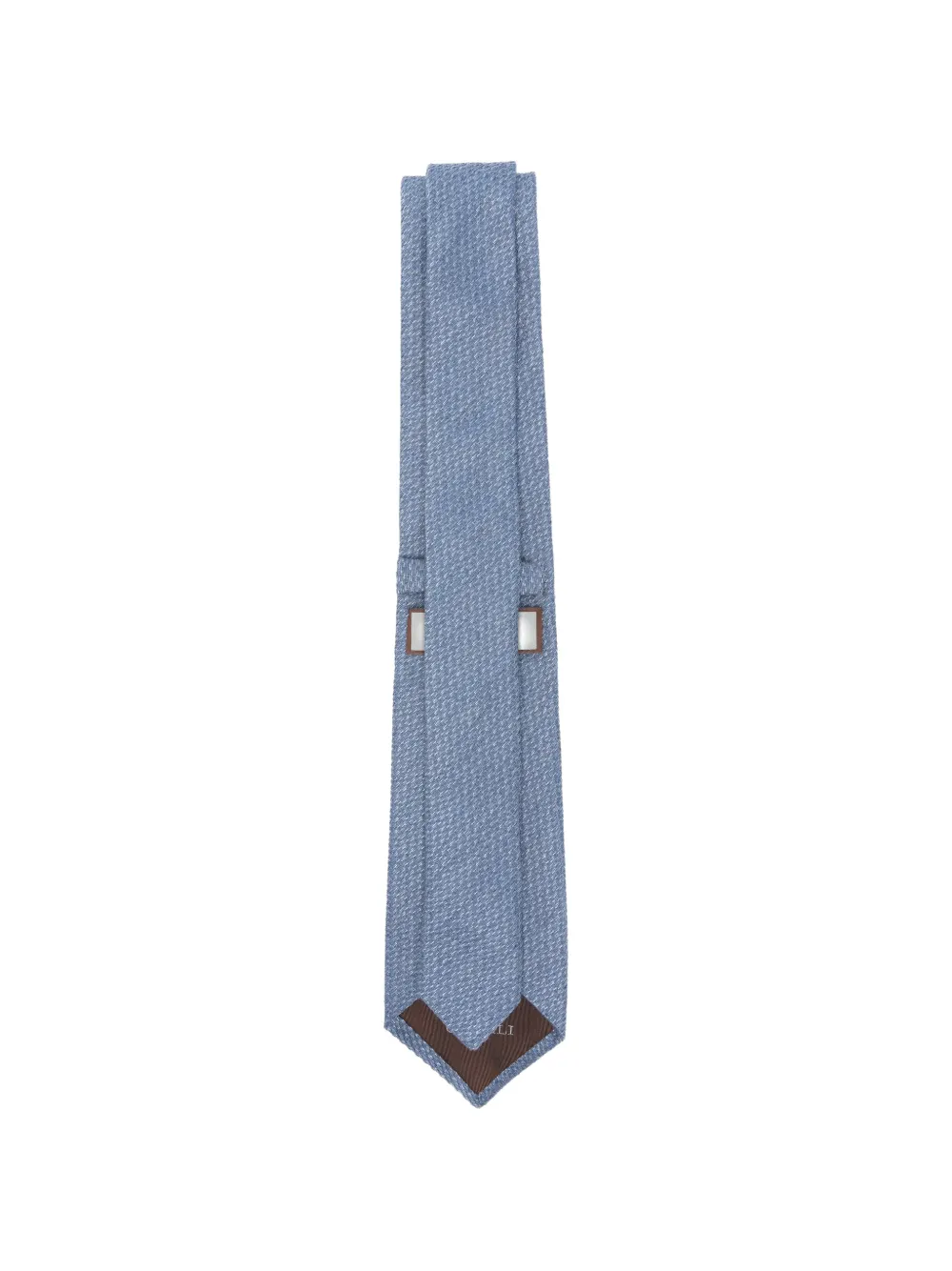 Canali Zijden stropdas Blauw