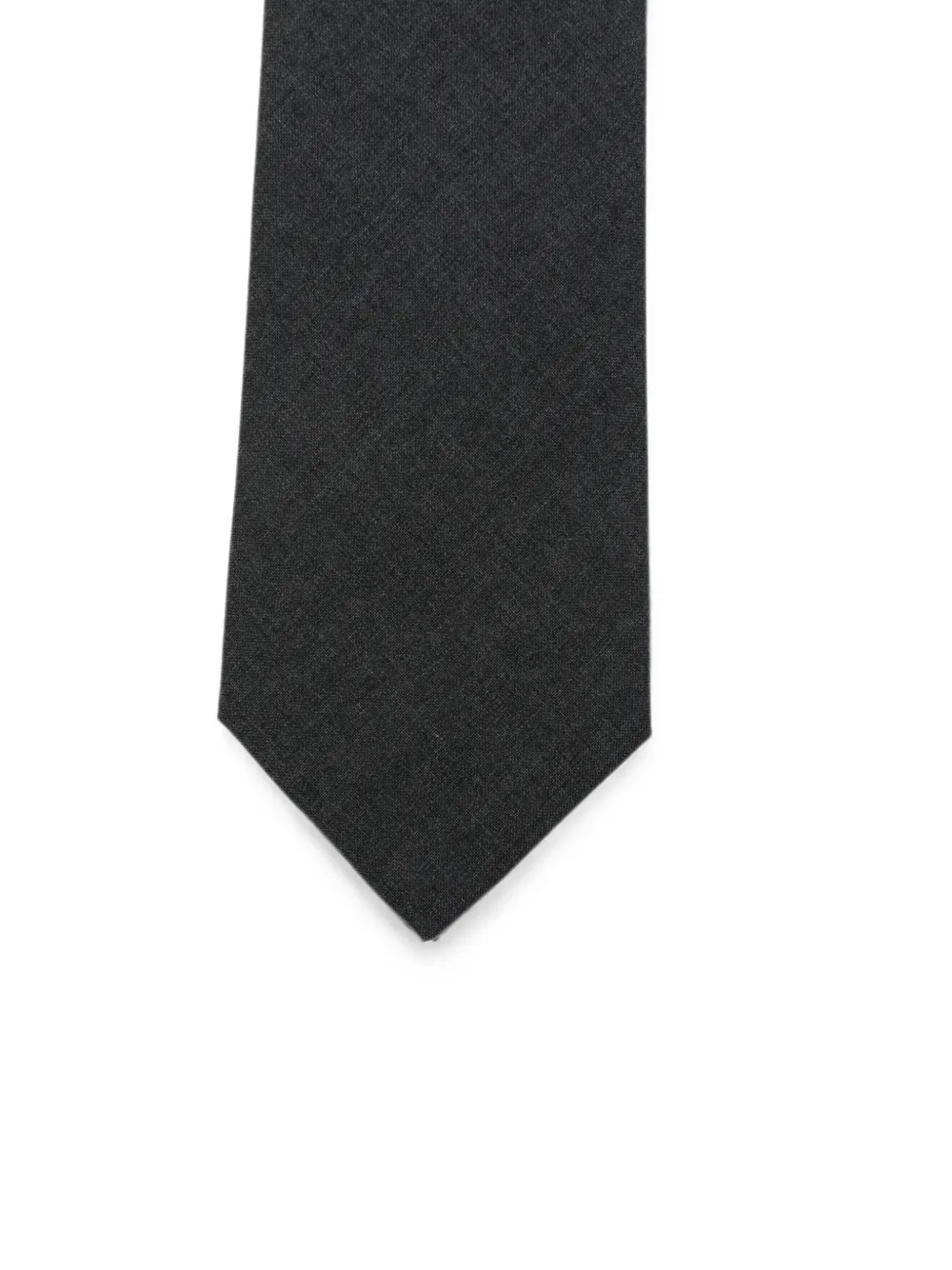 Canali Wollen stropdas Grijs