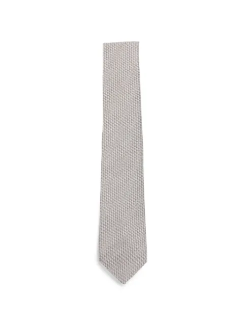 Canali corbata con motivo pied de poule