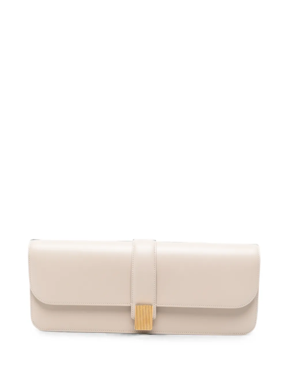 KHAITE Blake leather clutch bag - Toni neutri