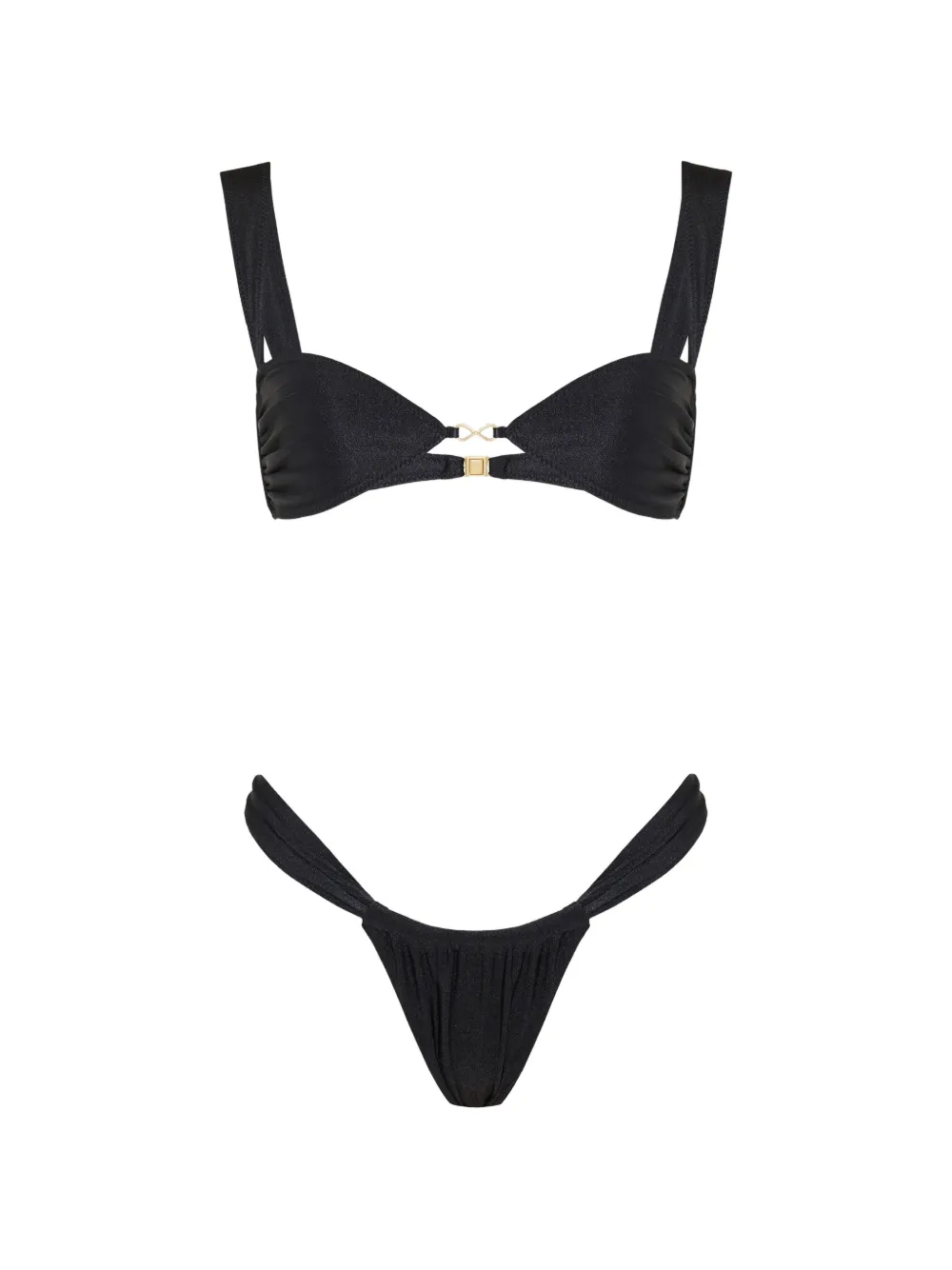 SOMMER Swim Soryia Eze bikini - Nero