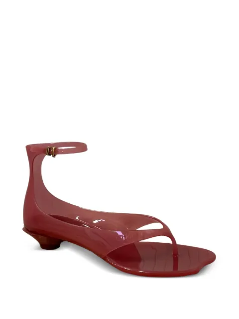Chloé Jelly ankle-strap thong sandals
