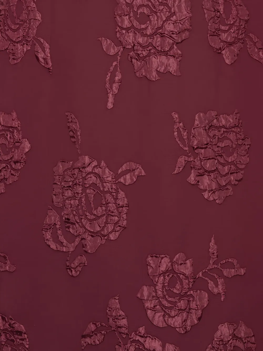 ROTATE BIRGER CHRISTENSEN Midi-jurk met jacquard Rood