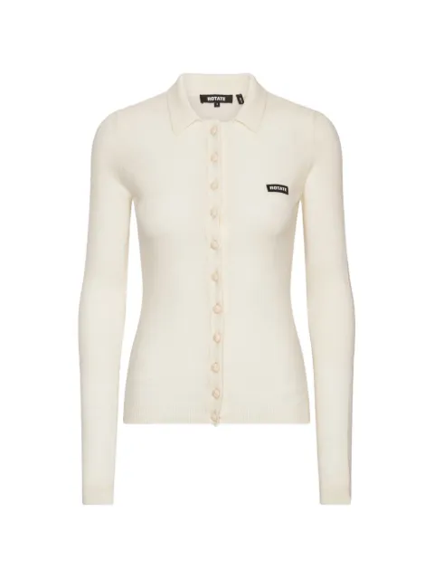 ROTATE BIRGER CHRISTENSEN knitted polo top