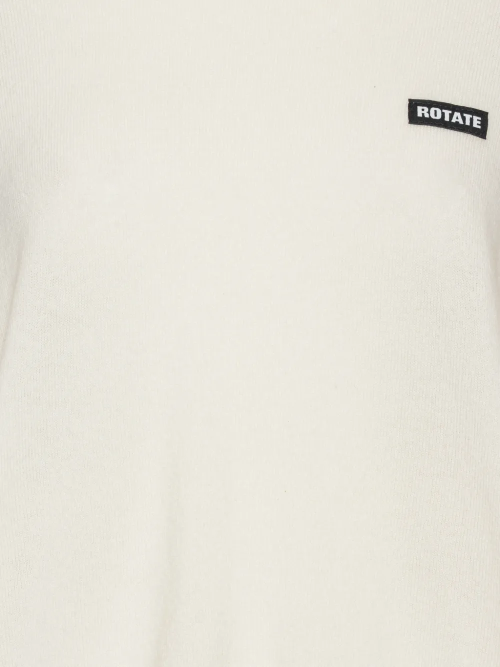 ROTATE BIRGER CHRISTENSEN Oversized gebreide trui Wit