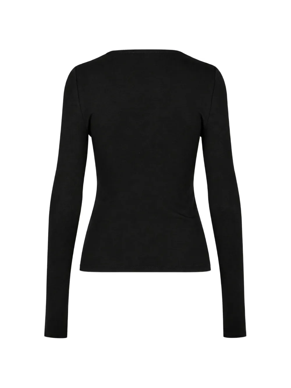 ROTATE BIRGER CHRISTENSEN T-shirt met lange mouwen en logo Zwart