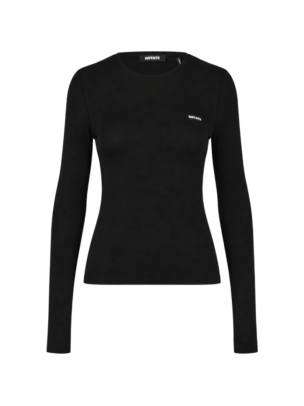 ROTATE BIRGER CHRISTENSEN long-sleeve T-shirt logo black - Nero