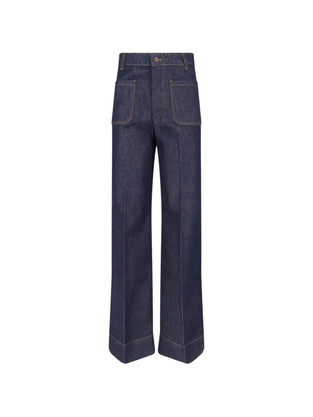 Victoria Beckham Alina flared jeans - Blu