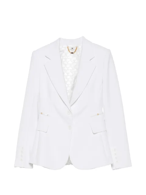 Elisabetta Franchi jacket in double layer stretch crêpe fabric