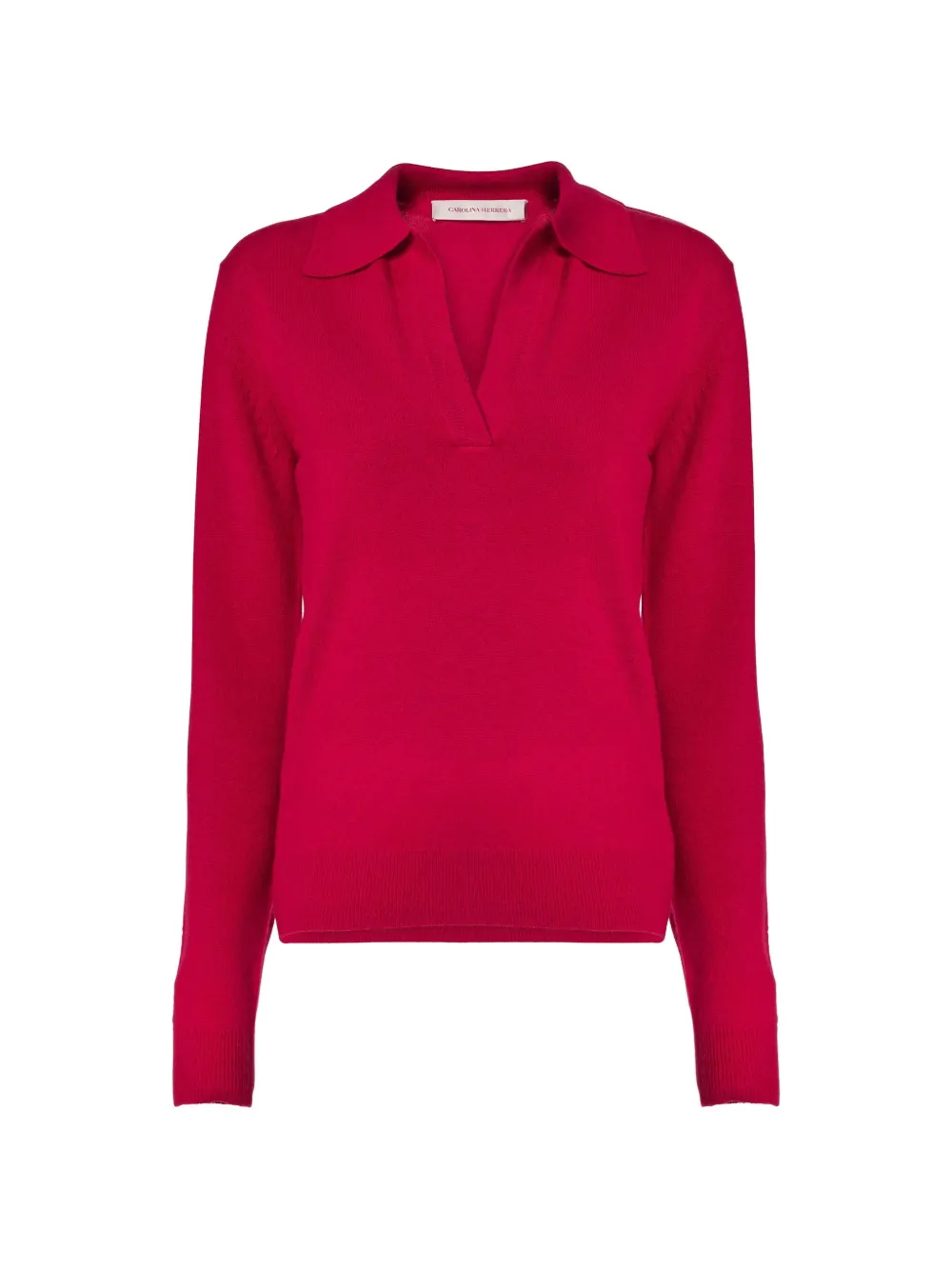 Carolina Herrera Long-sleeves Sweater In Red