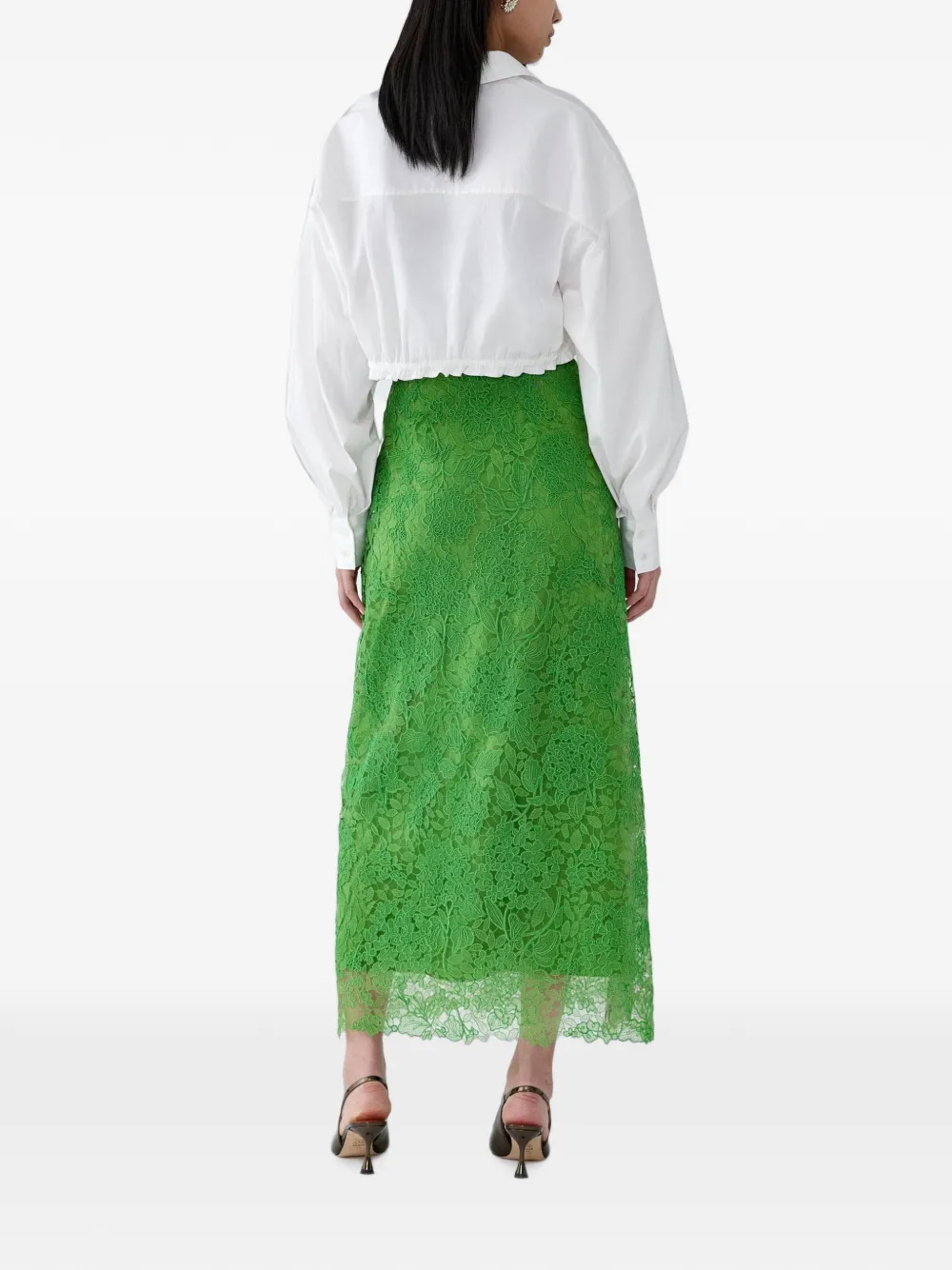 Carolina Herrera Blouse met trekkoord Wit