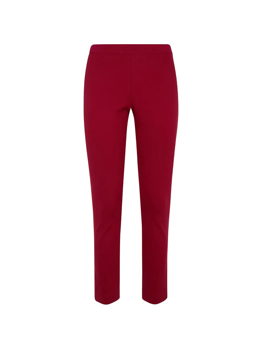 Liviana Conti Schmale Hose mit elastischem Bund - Rot
