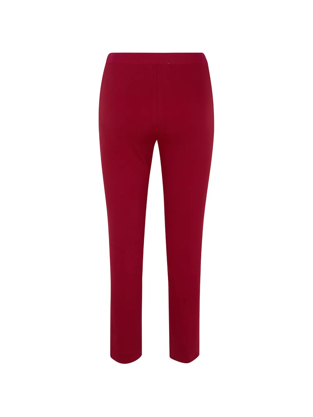 Liviana Conti Broek met elastische tailleband Rood