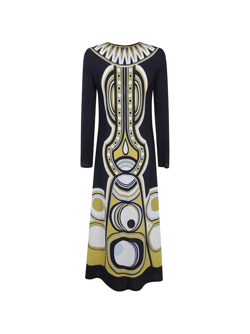 La DoubleJ Sanctuary Place maxi-jurk met print Zwart