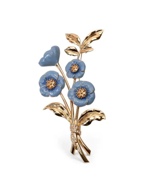Carolina Herrera flower brooch