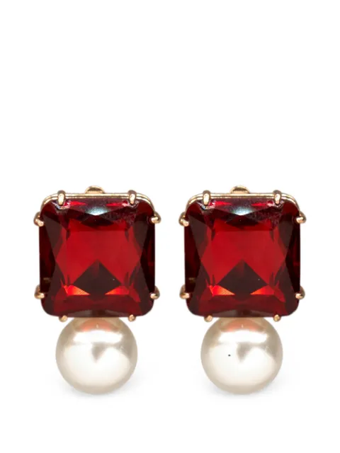 Carolina Herrera pendientes con colgante de perla