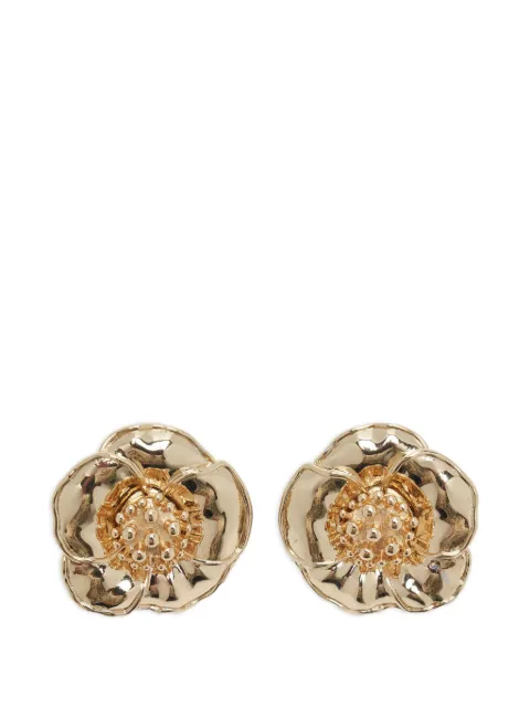 Carolina Herrera aretes con motivo de flor