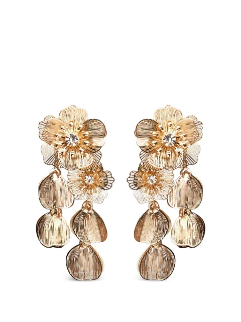 Carolina Herrera Orecchini a clip con dettaglio a fiore
