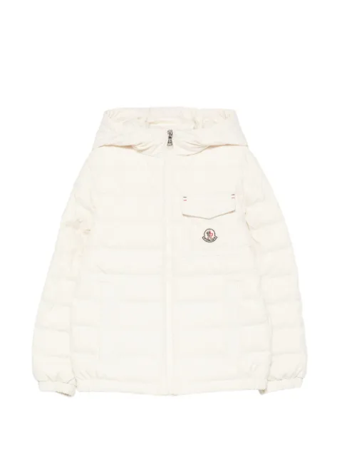 Moncler Enfant quilted hooded jacket