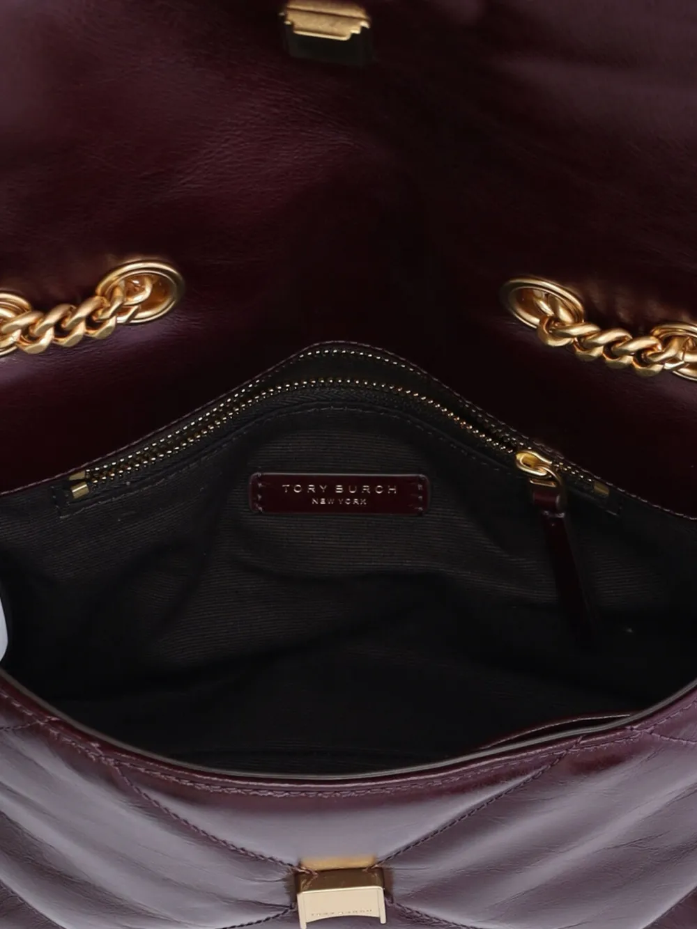 Tory Burch Kira gewatteerde schoudertas Rood