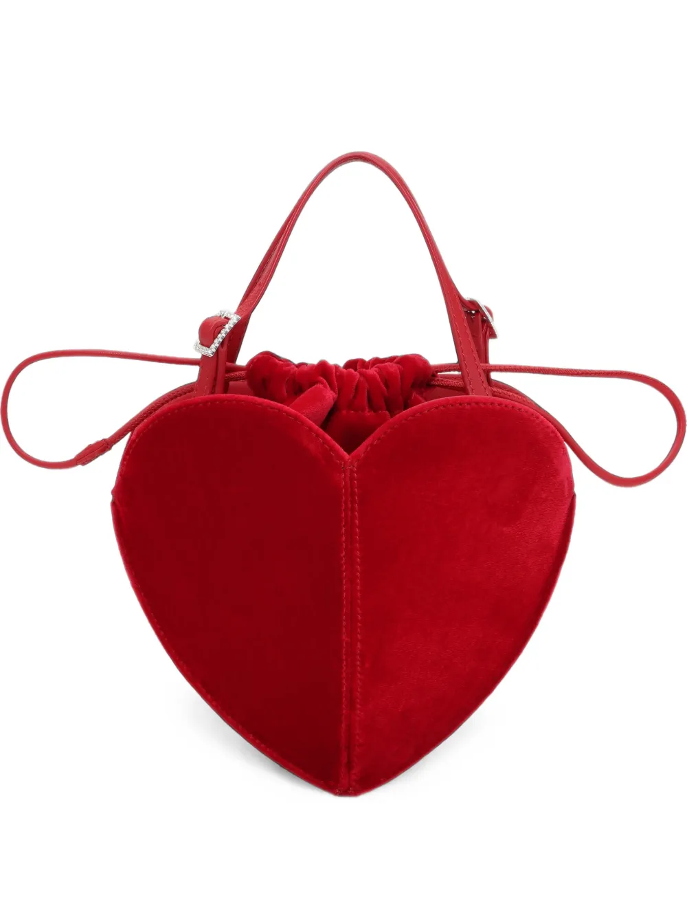 ROTATE BIRGER CHRISTENSEN Heart bag red velvet