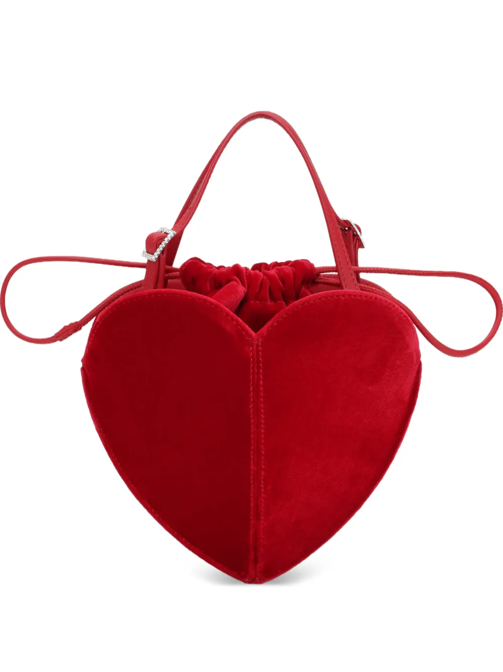 ROTATE BIRGER CHRISTENSEN The velvet Heart bag red - Rosso