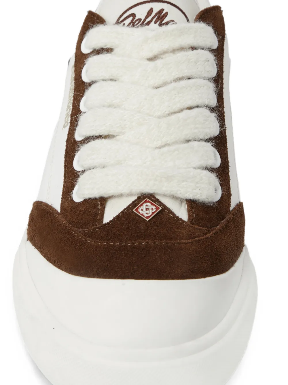 Casablanca Del Mar leren sneakers Wit