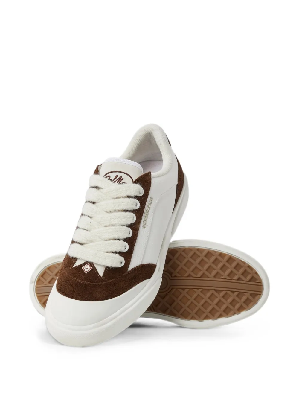 Casablanca Del Mar leren sneakers Wit