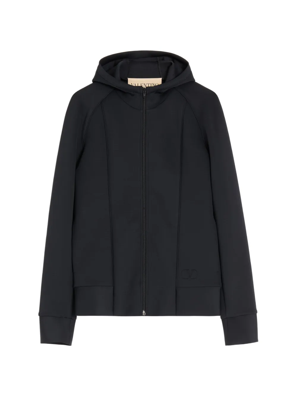 Valentino Garavani VLogo zip-up hoodie - Nero